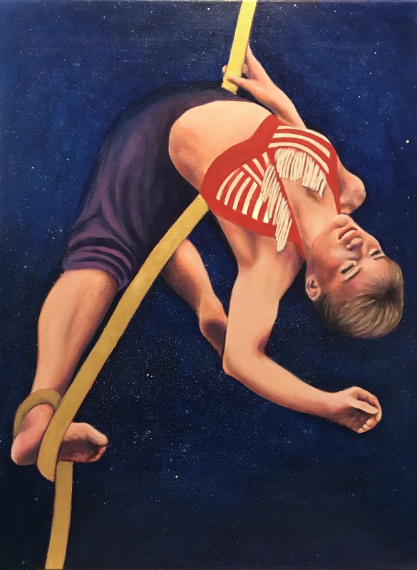 Aerialist Dreaming by artist Janus Lee